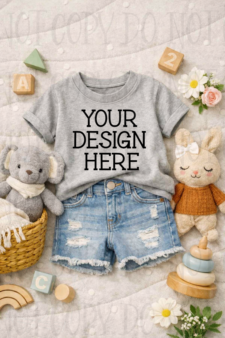 Mommy and Me Boutique Themed Apparel Mock Ups