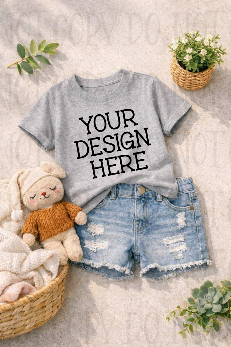 Mommy and Me Boutique Themed Apparel Mock Ups