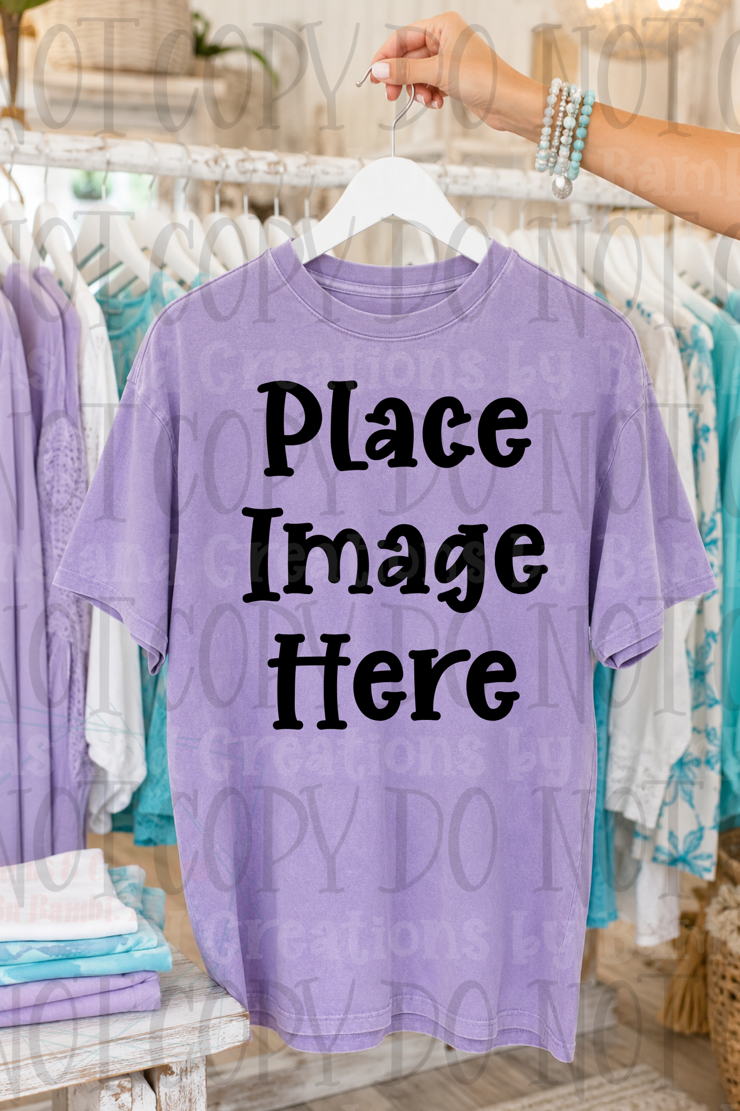 Variety of Boutique Style Shop Adult and Children Apparel Mock Ups (Various Brands)
