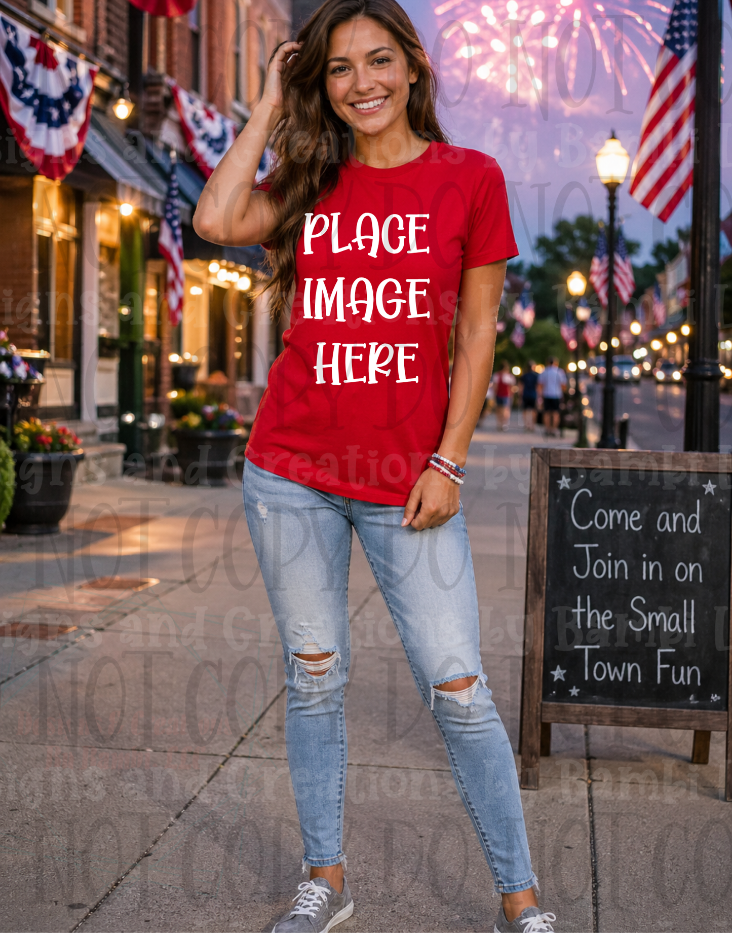 Patriotic-4th of July Outdoors Apparel Mock Ups