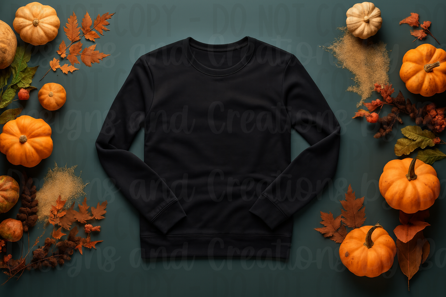Fall Themed Apparel Digital Mock Up Bundle