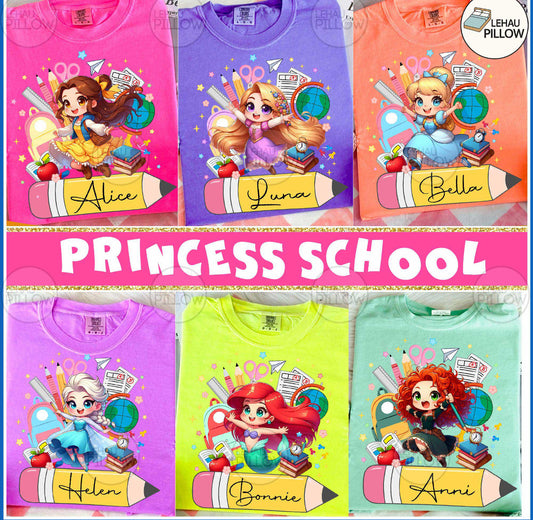 Personalized Disney Girl Back To School Collection