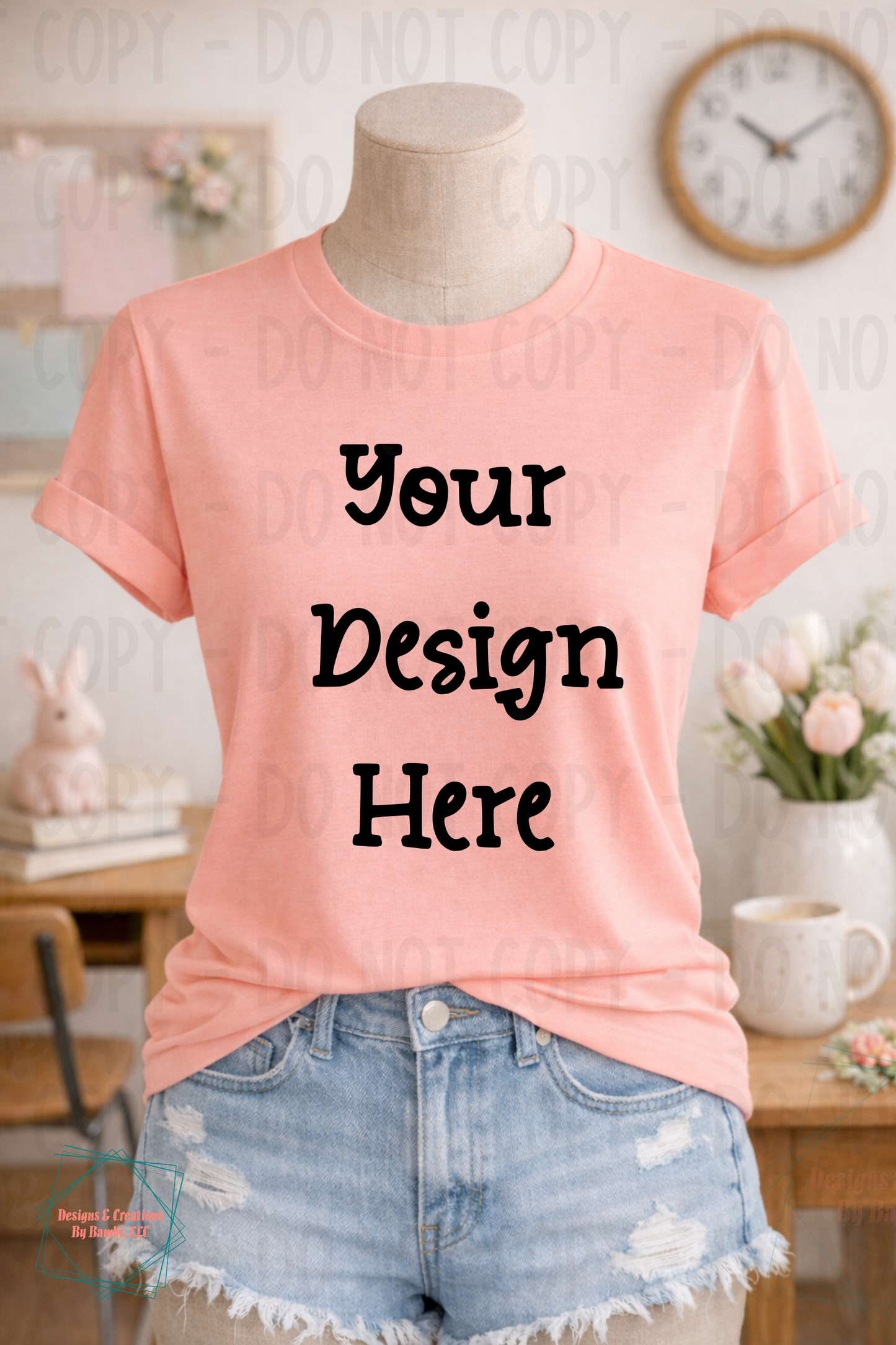 Easter Boutique Style Tshirt Apparel Mock Ups