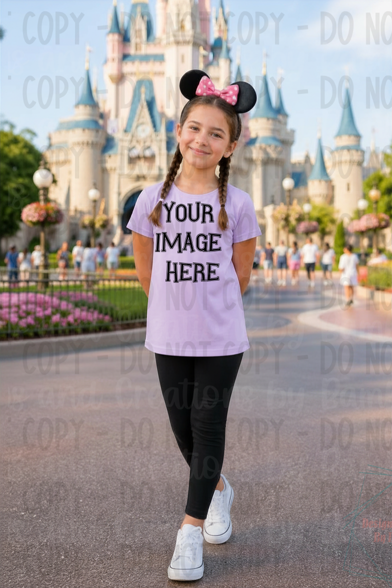 All Disney Theme Park Apparel Mock Ups