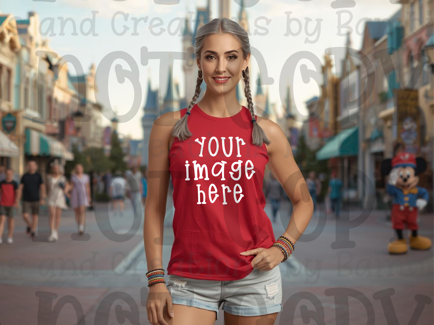 All Disney Theme Park Apparel Mock Ups