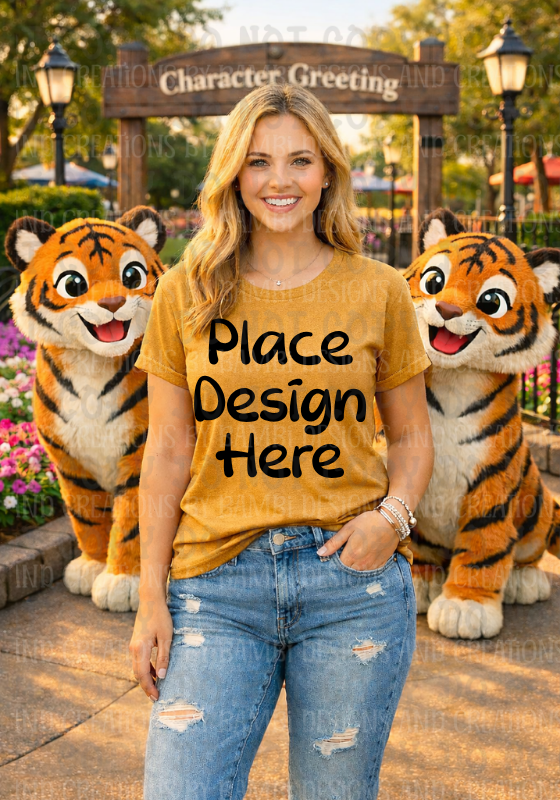 All Disney Theme Park Apparel Mock Ups