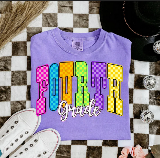 Pink Purple Checker Grades Collection