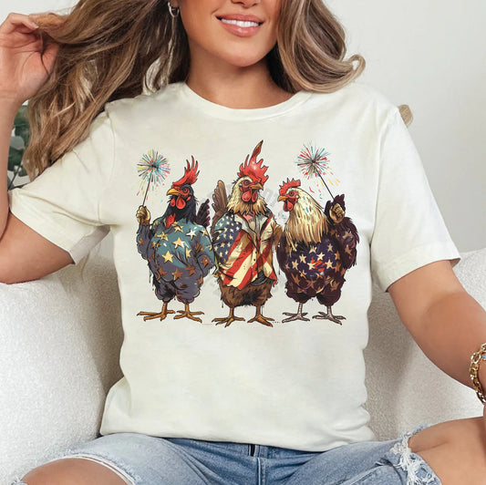 4th of July Chickens