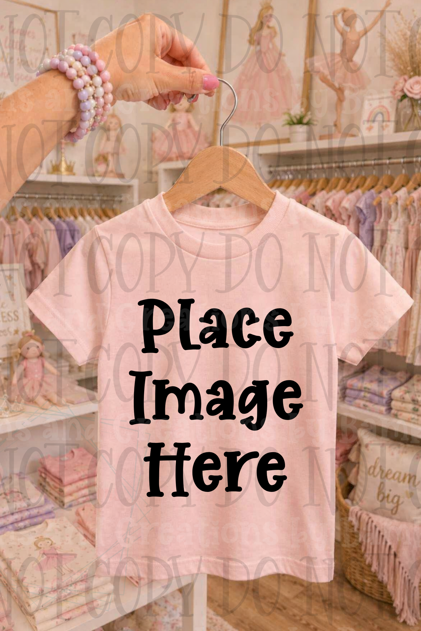 Variety of Boutique Style Shop Adult and Children Apparel Mock Ups (Various Brands)