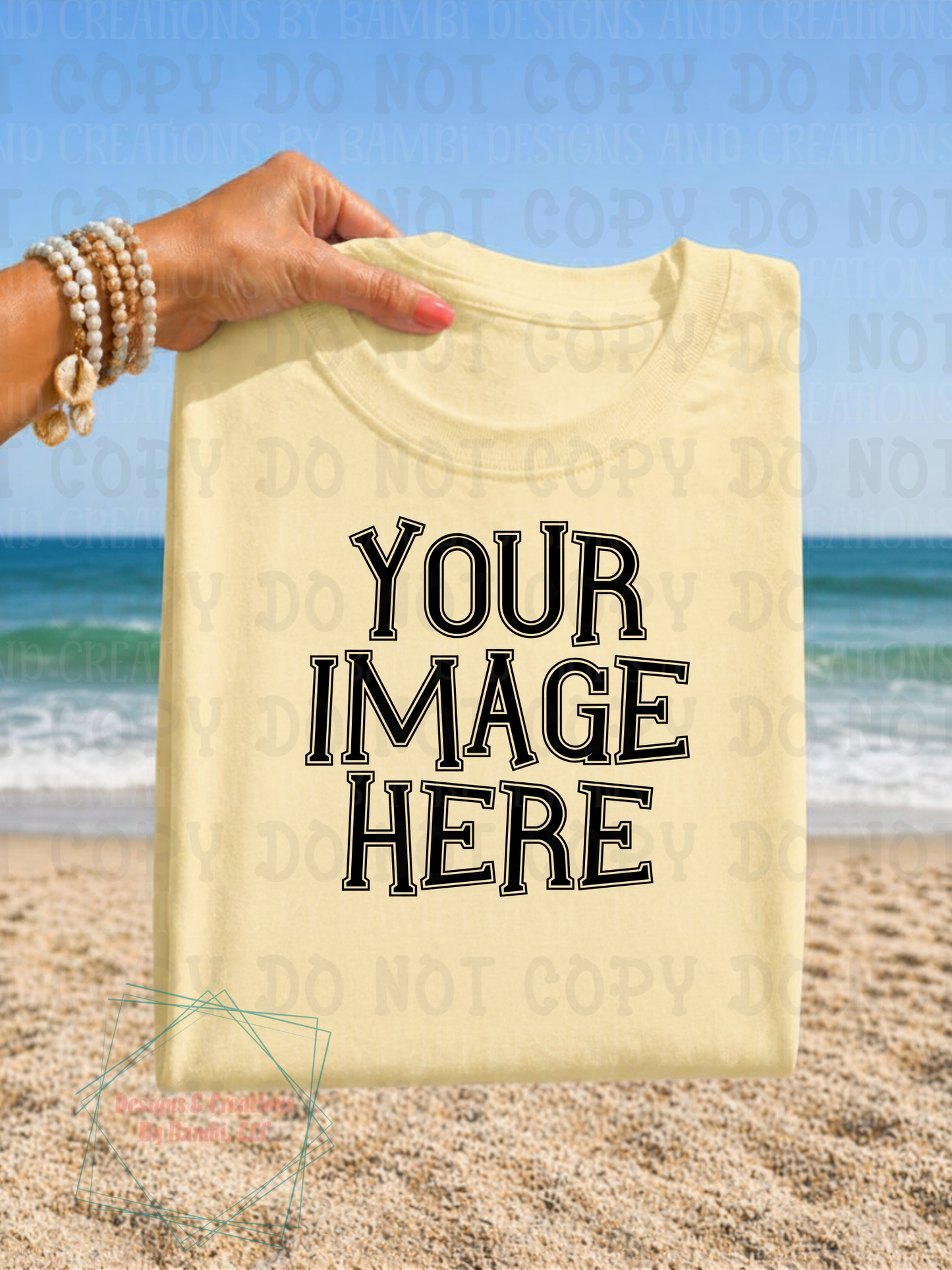 Beach-Cruise Gildan Apparel Mock Ups