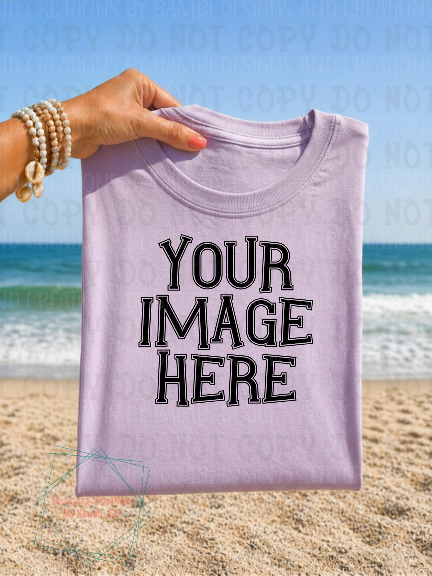 Beach-Cruise Gildan Apparel Mock Ups