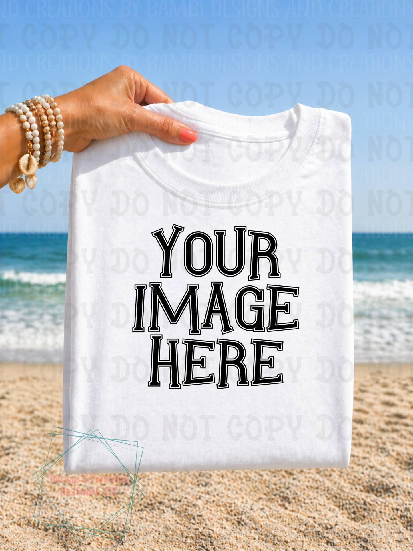 Beach-Cruise Gildan Apparel Mock Ups