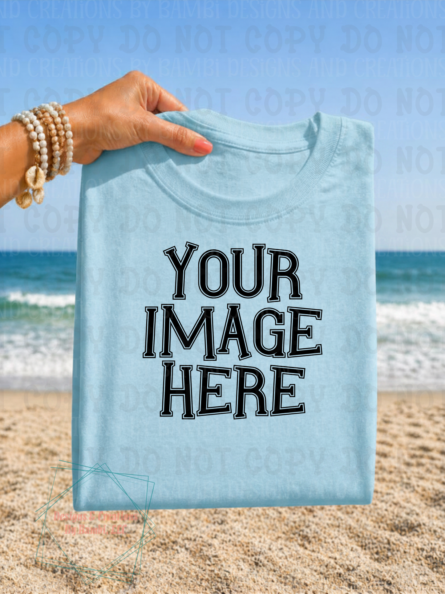 Beach-Cruise Gildan Apparel Mock Ups
