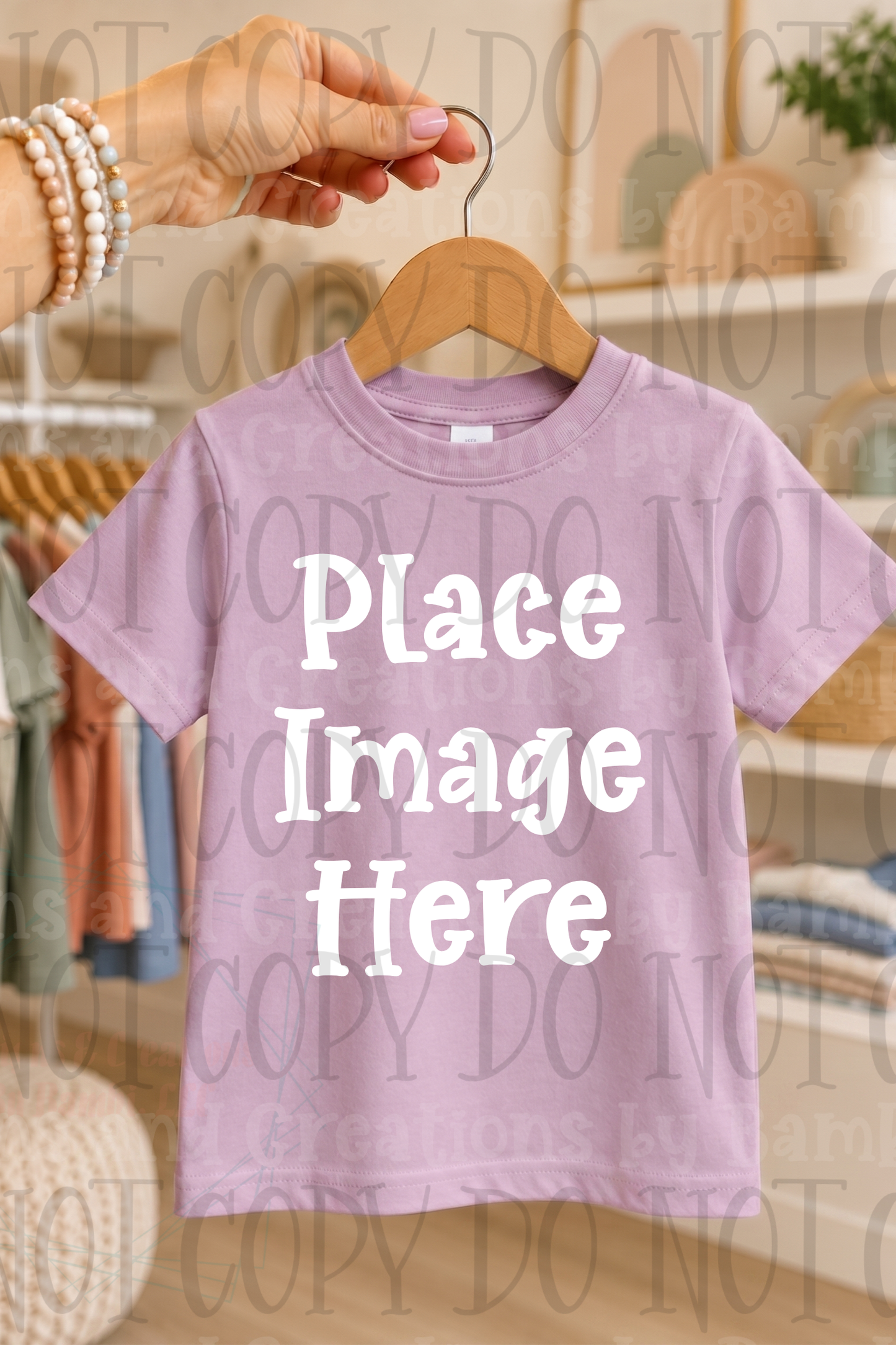 Variety of Boutique Style Shop Adult and Children Apparel Mock Ups (Various Brands)
