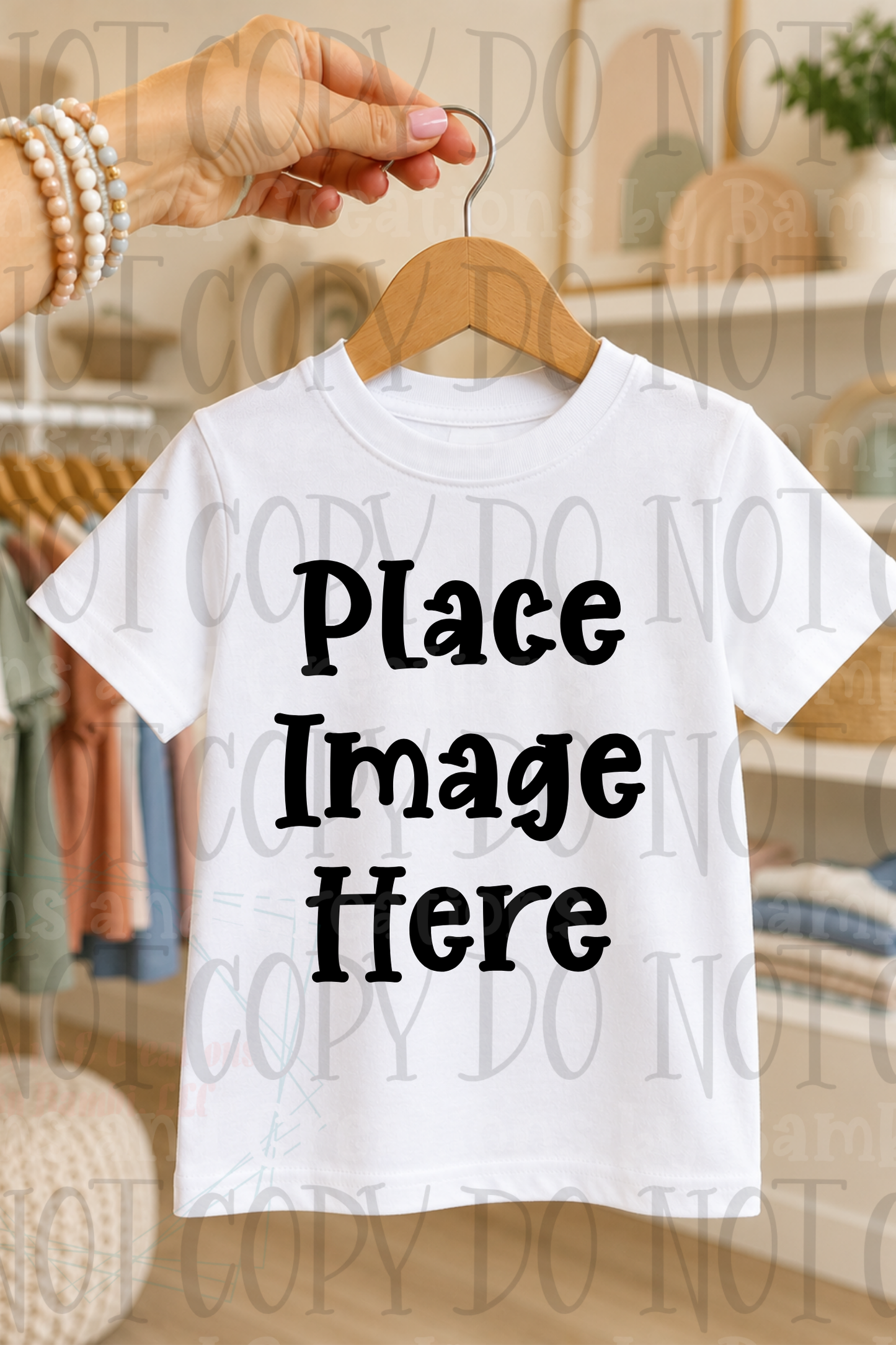 Variety of Boutique Style Shop Adult and Children Apparel Mock Ups (Various Brands)