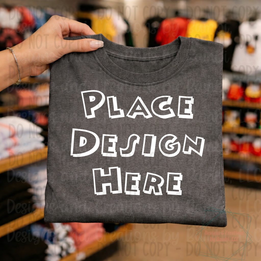 Boutique Themed Indoor Lifestyle Gildan Apparel Mock Ups