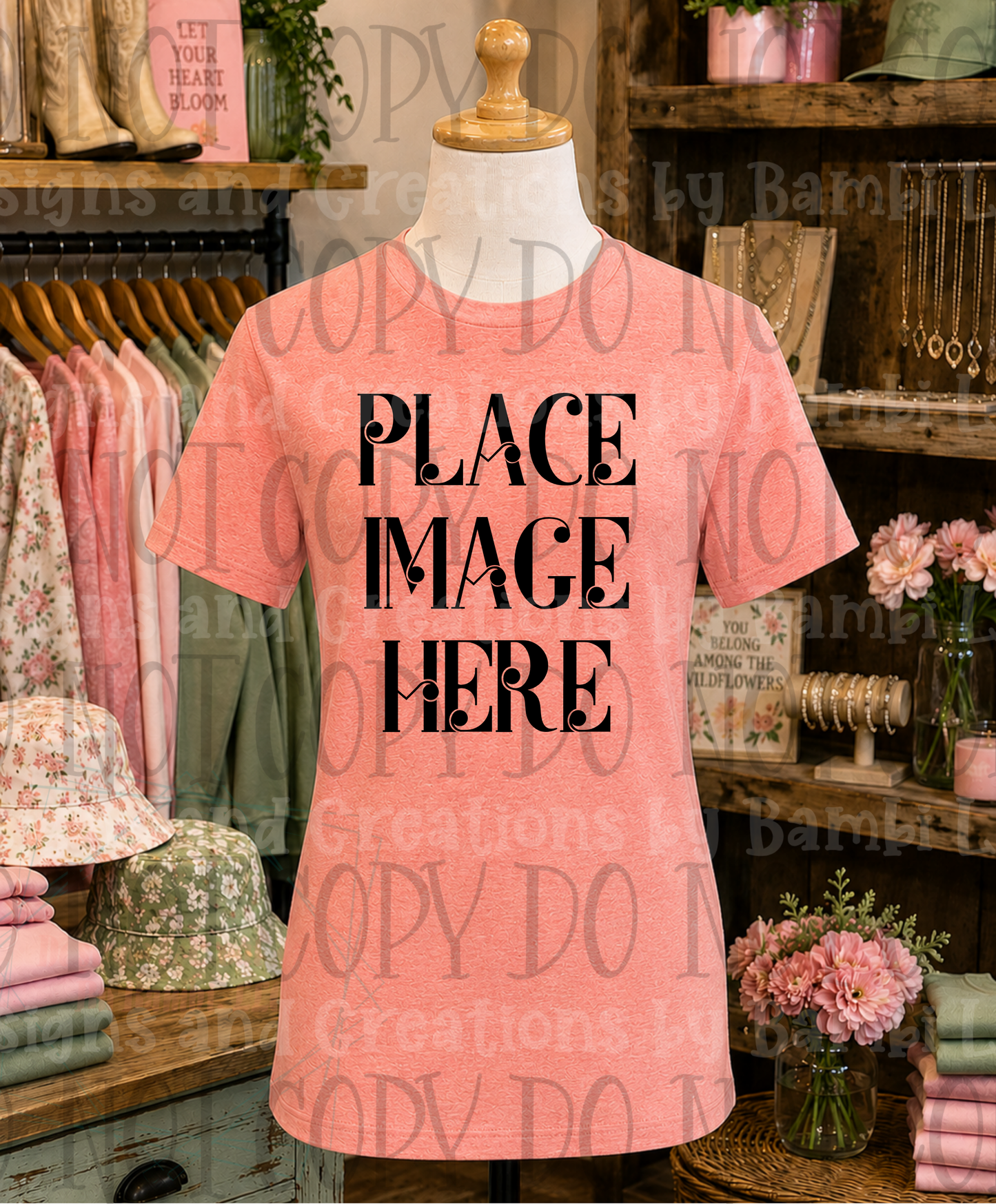Just A Little Boutique Apparel Mock Ups (Bella Canvas and Gildan Brand)