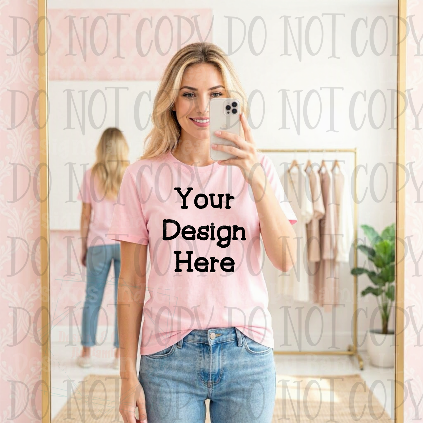 Variety of Boutique Style Apparel Mock Ups (Bella Canvas and Gildan Brands)