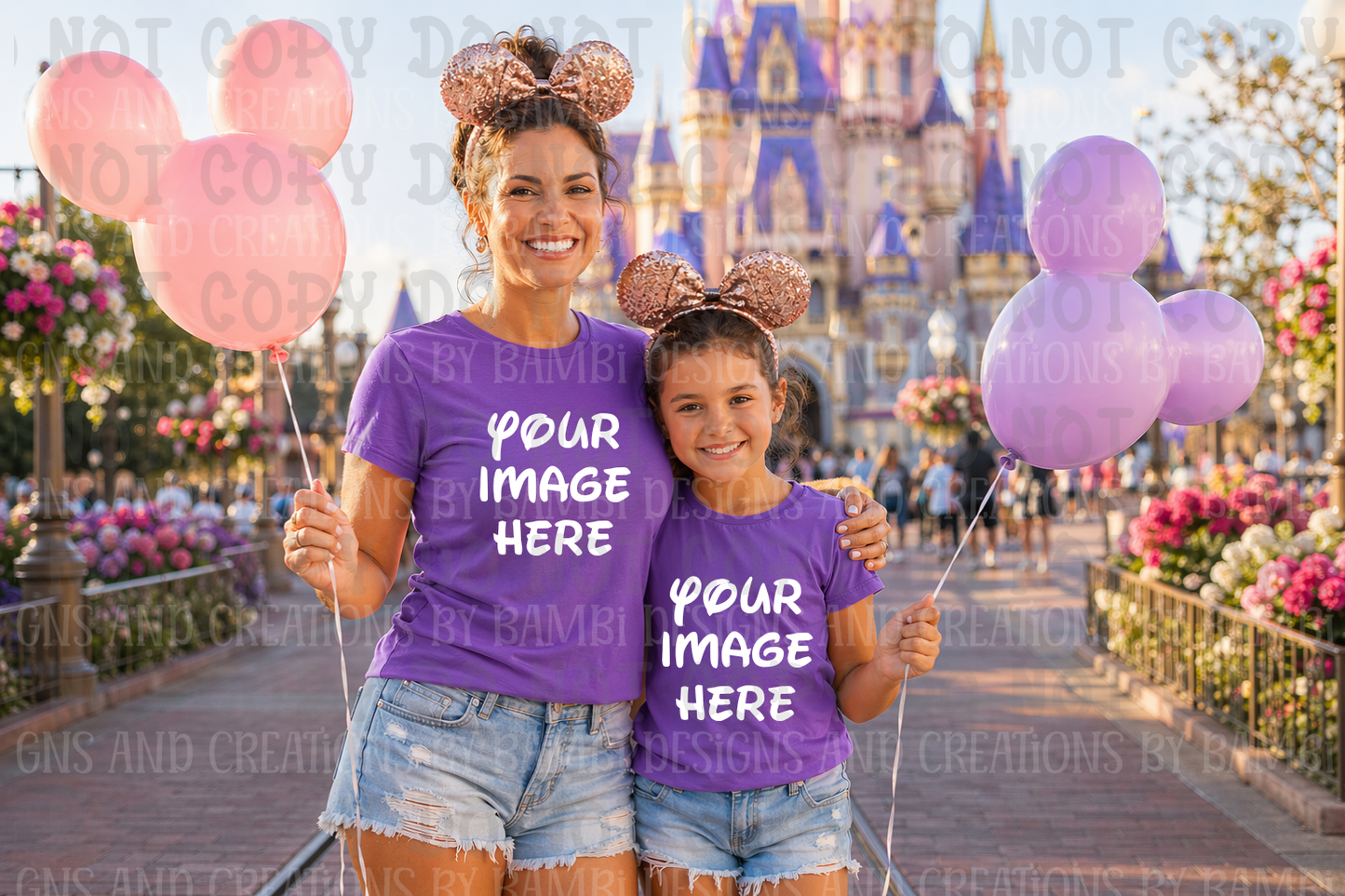 All Disney Theme Park Apparel Mock Ups
