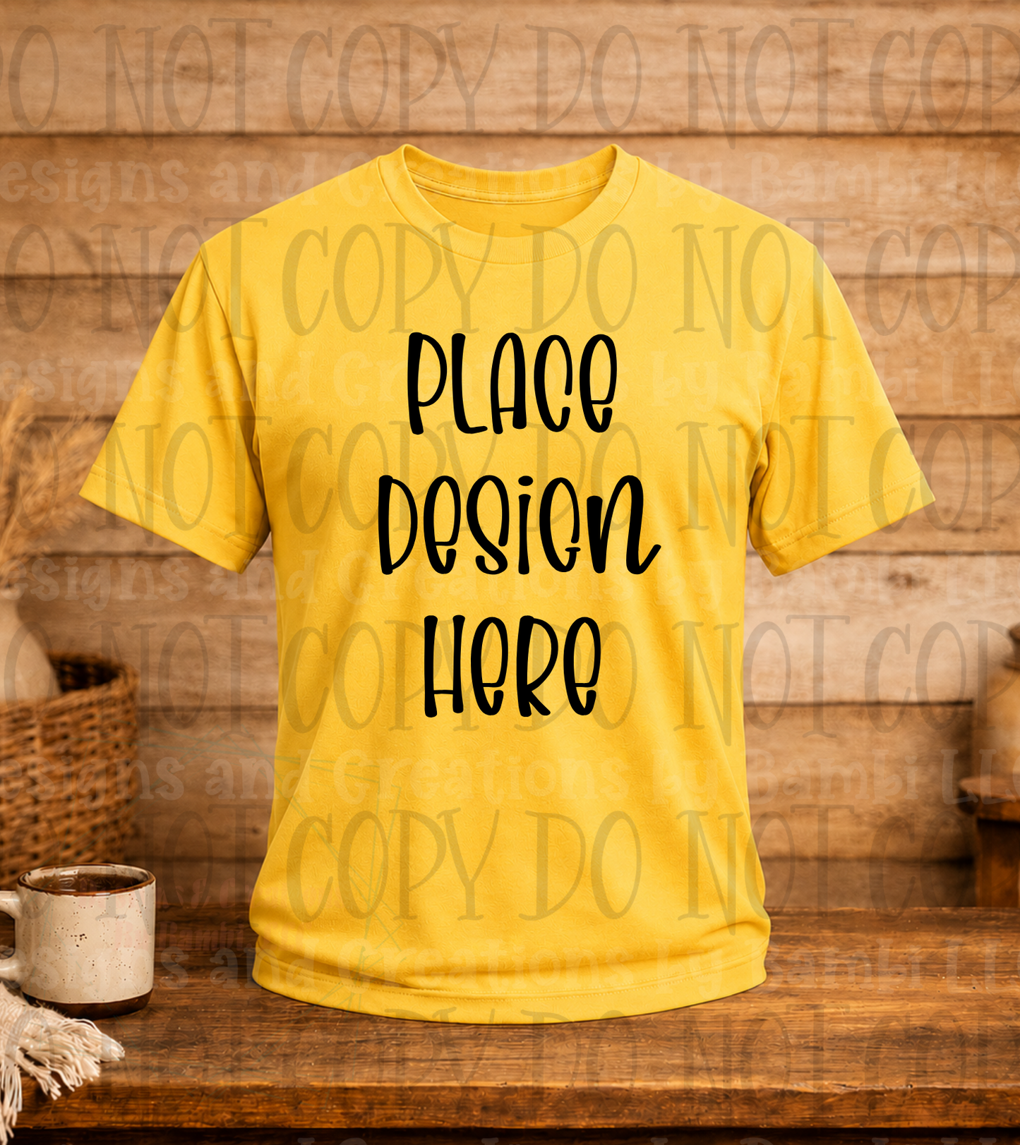 Variety of Boho Style Apparel Mock Ups (Bella Canvas and Gildan Brands)