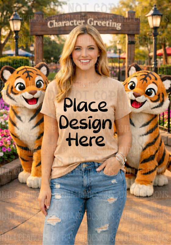 All Disney Theme Park Apparel Mock Ups