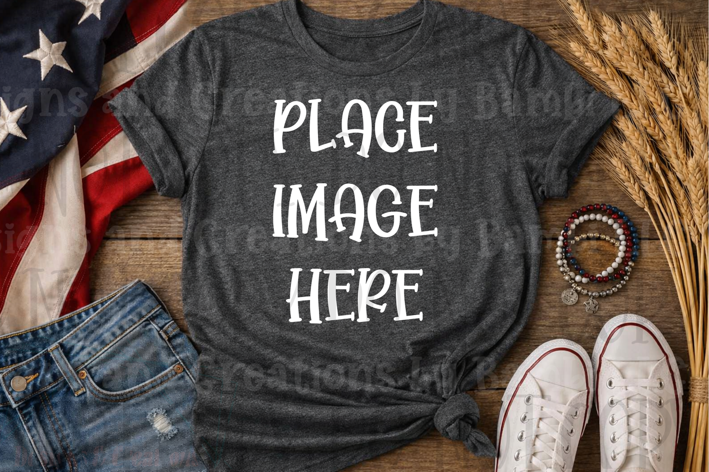 Patriotic-4th of July Outdoors Apparel Mock Ups