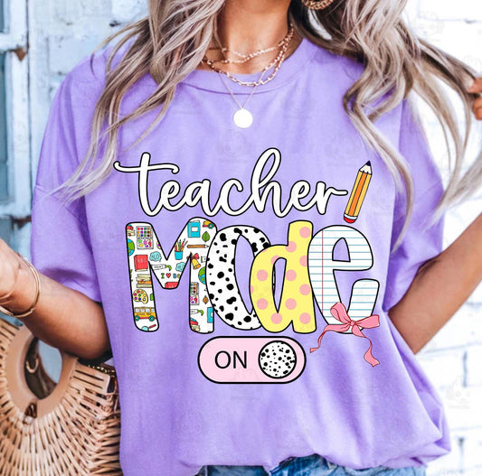 Teacher Mode On