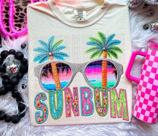 Faux Embroidery Sunbum