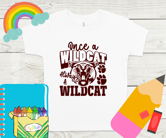 Once a Wildcat Completed Shirt