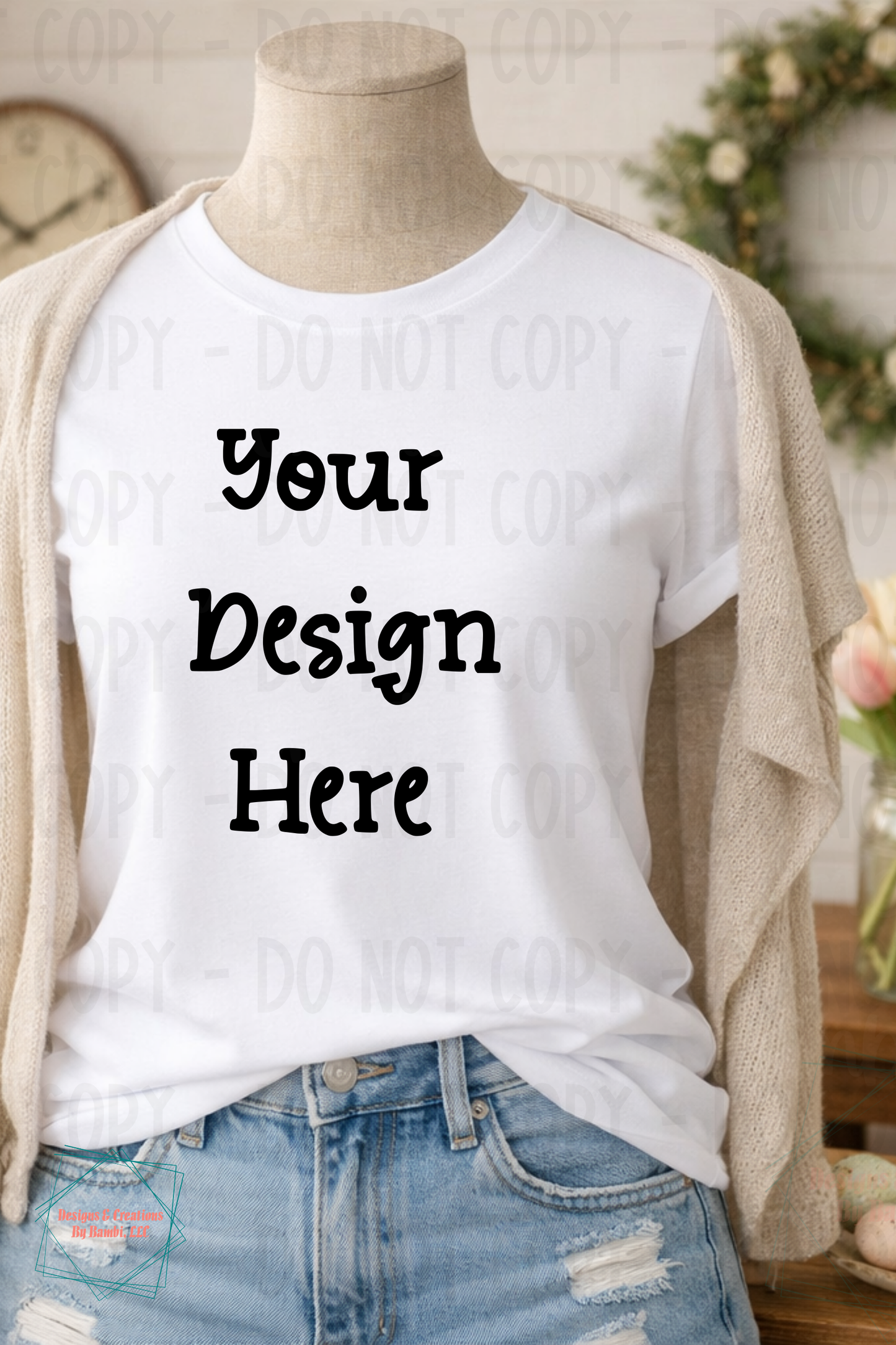 Easter Boutique Style Tshirt Apparel Mock Ups