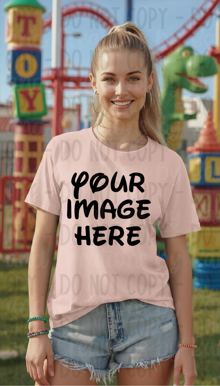 All Disney Theme Park Apparel Mock Ups