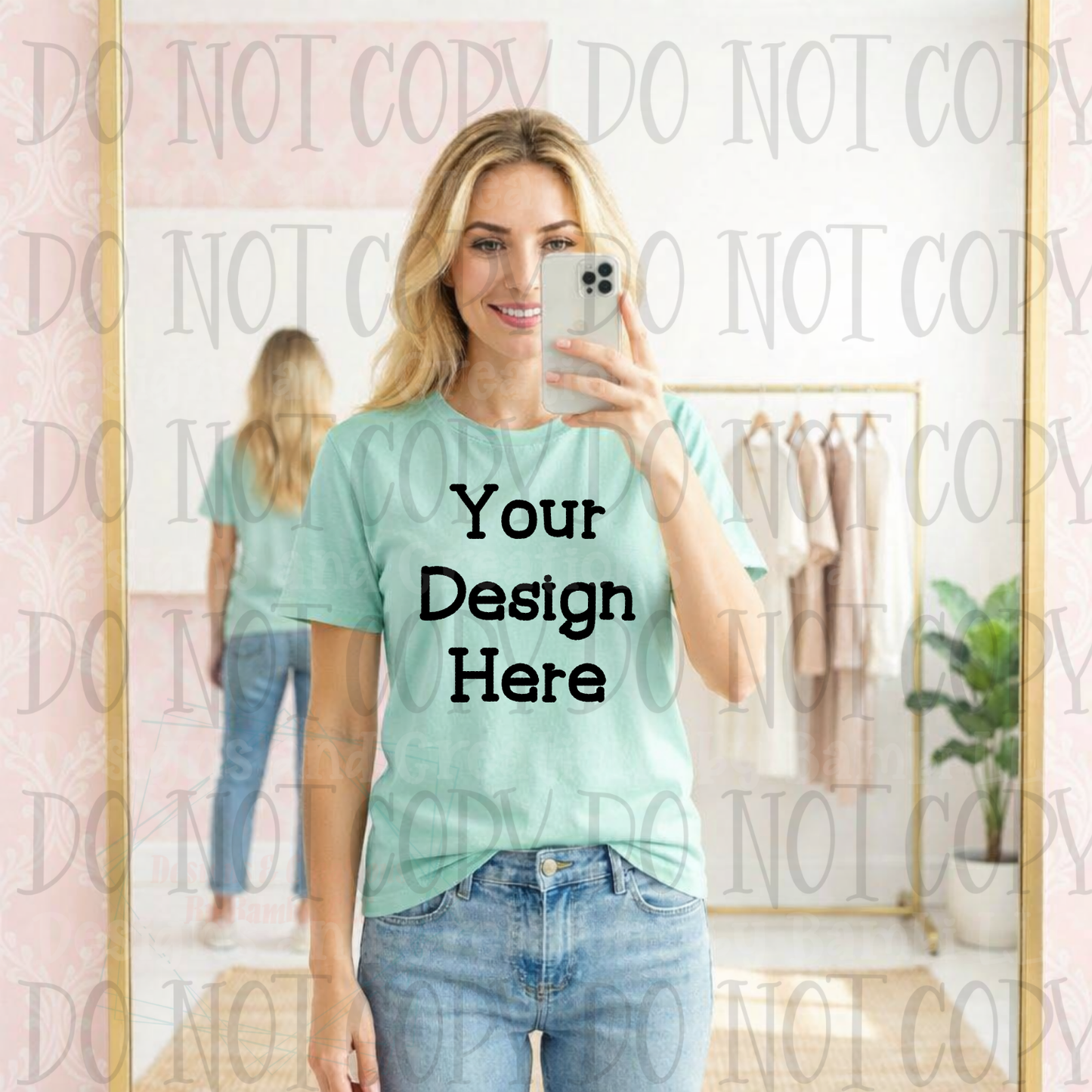 Variety of Boutique Style Apparel Mock Ups (Bella Canvas and Gildan Brands)
