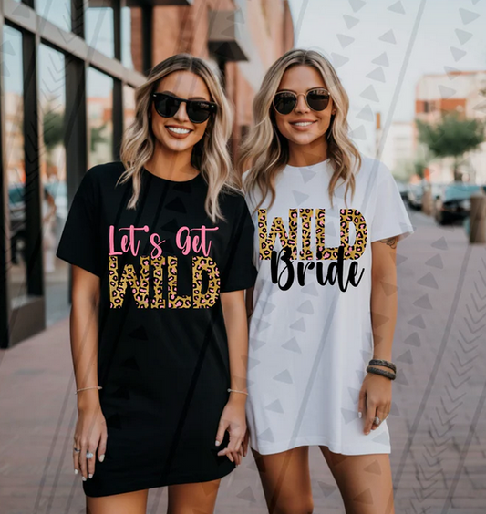 Let's Get Wild/Wild Bride Combo