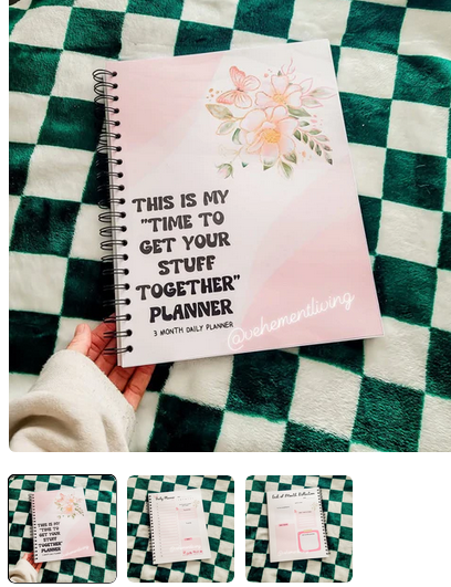 3 Month Get My Stuff Together Daily Planner