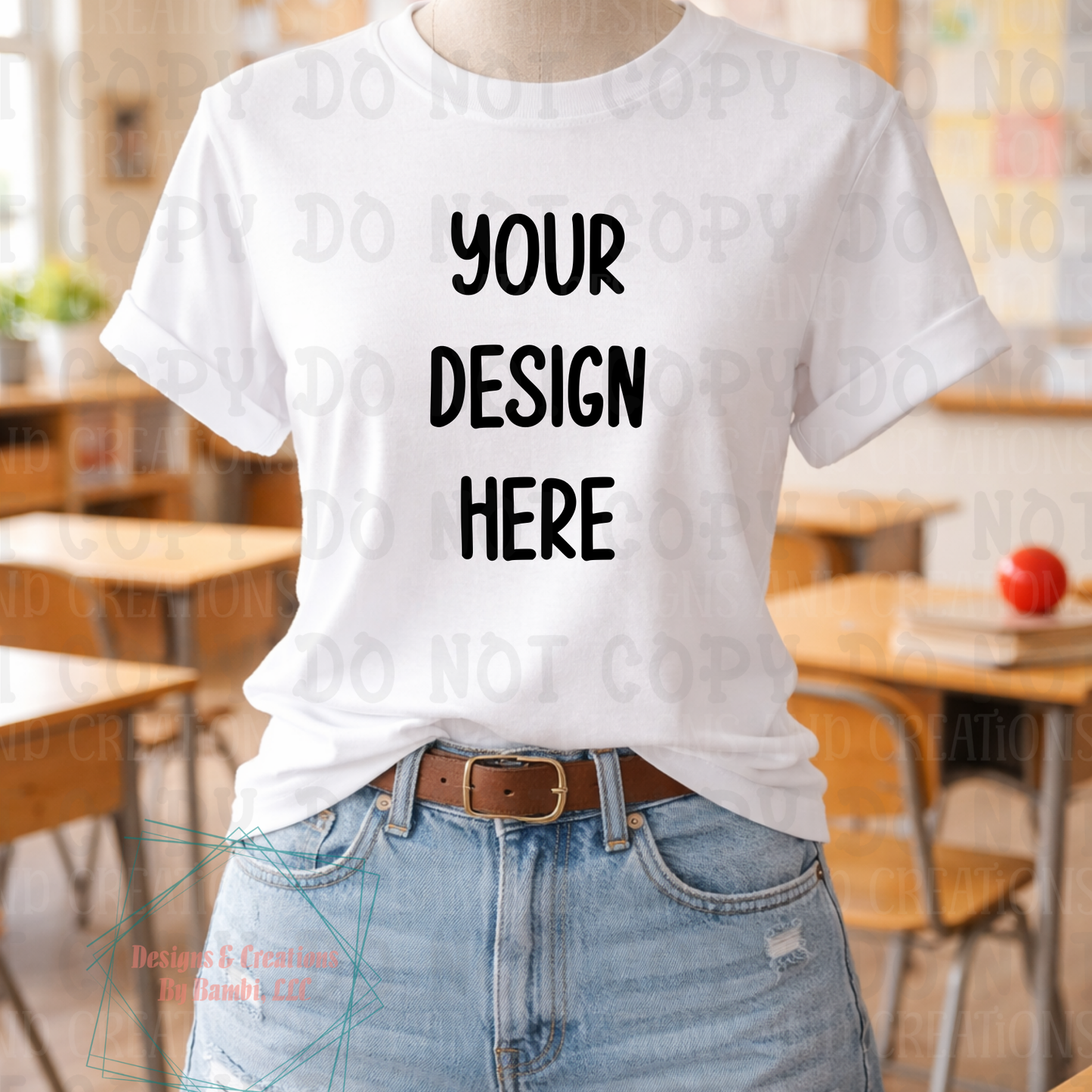 Classroom Boutique Tshirt Apparel Mock Ups