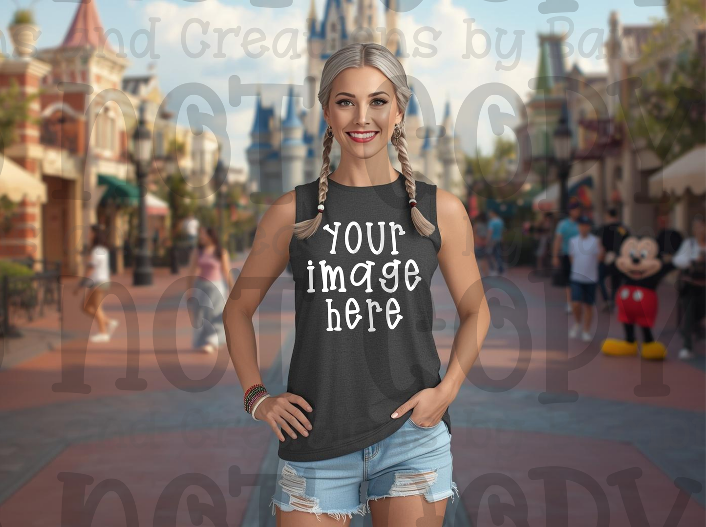 All Disney Theme Park Apparel Mock Ups