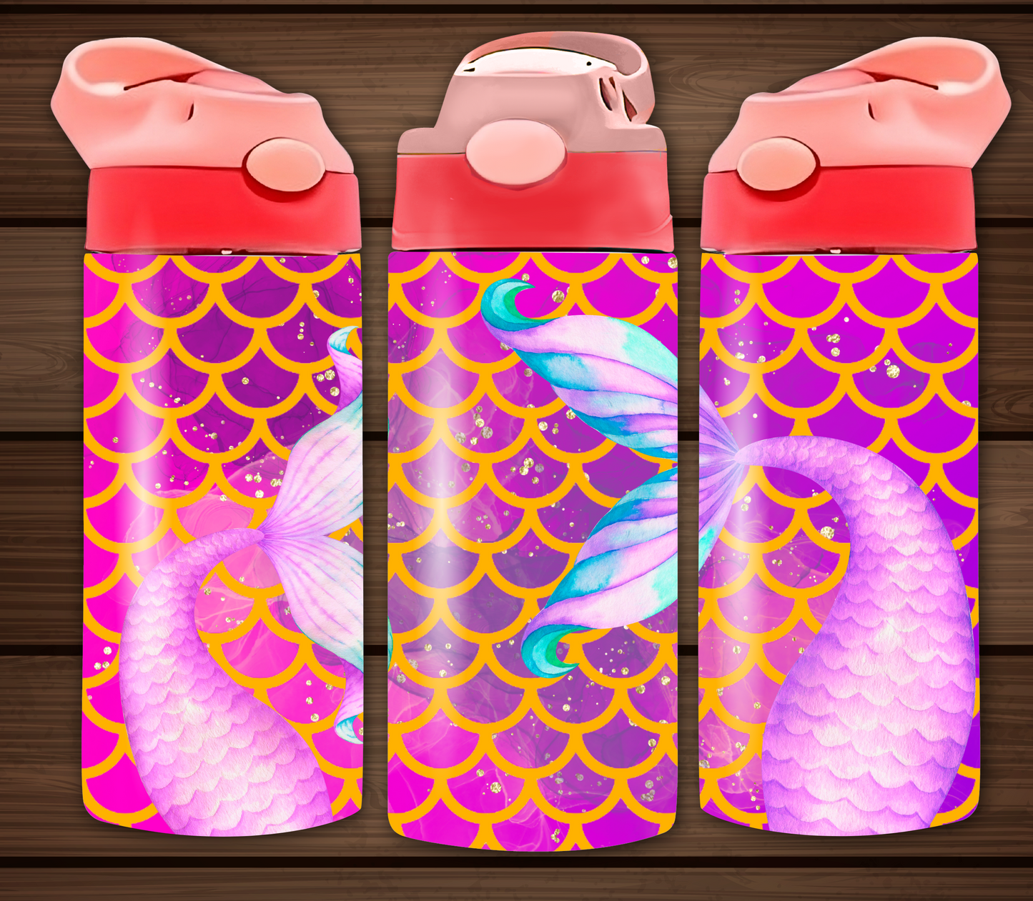 It's a Mermaid Thing 12 oz Flip Top Tumblers