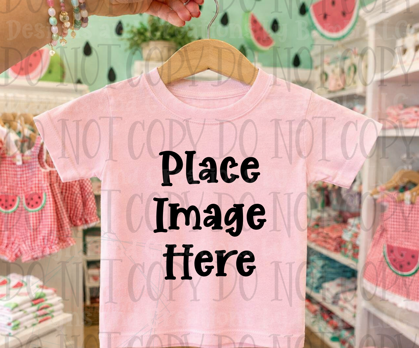 Variety of Boutique Style Shop Adult and Children Apparel Mock Ups (Various Brands)