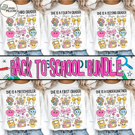 She Is Back To School Grade Collection