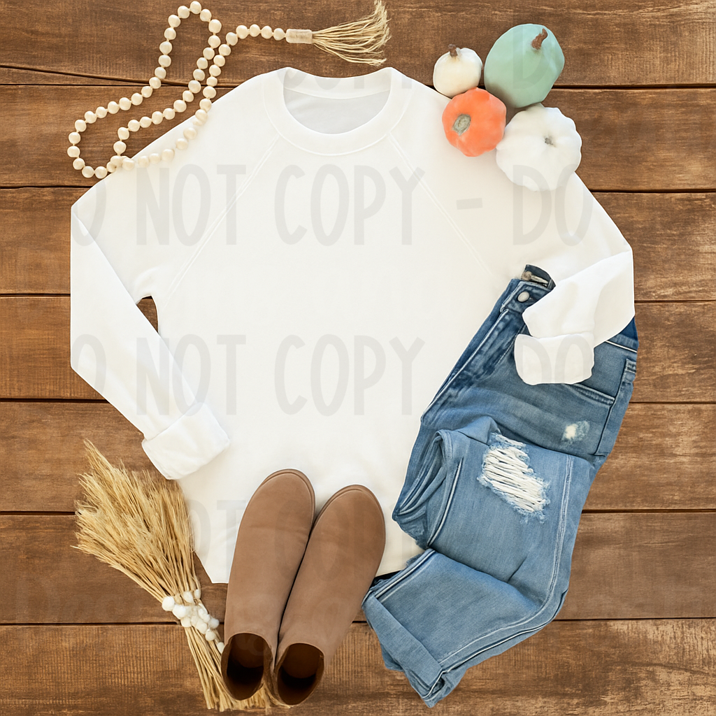 Fall Themed Apparel Digital Mock Up Bundle