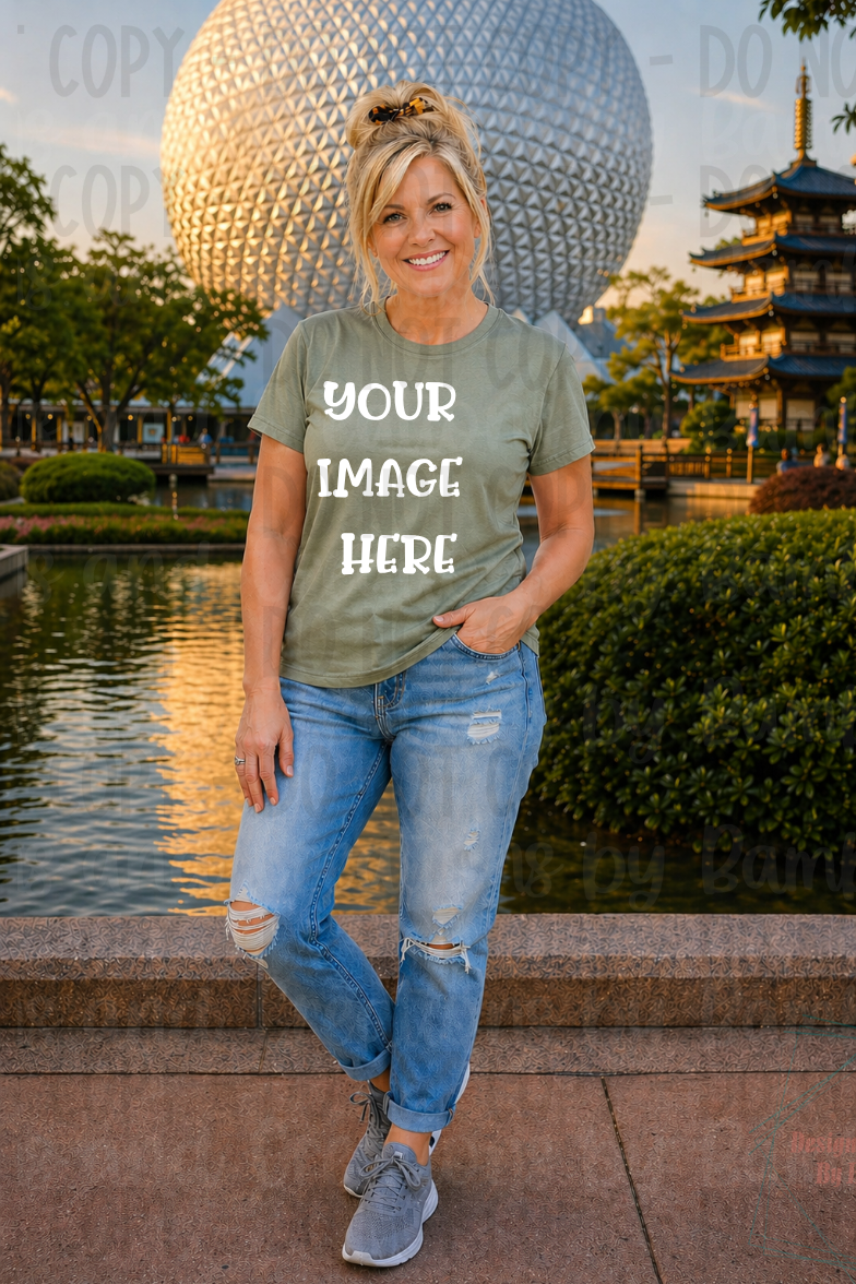 All Disney Theme Park Apparel Mock Ups