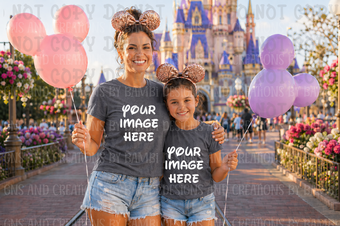 All Disney Theme Park Apparel Mock Ups