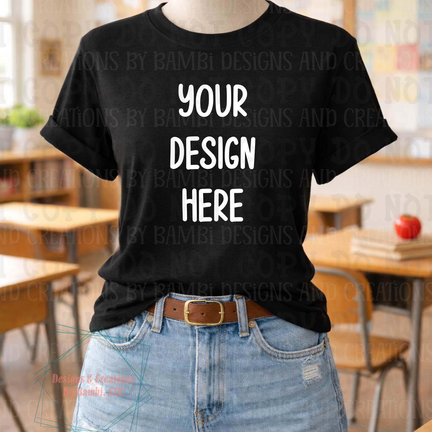 Classroom Boutique Tshirt Apparel Mock Ups