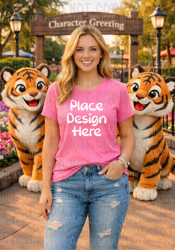 All Disney Theme Park Apparel Mock Ups