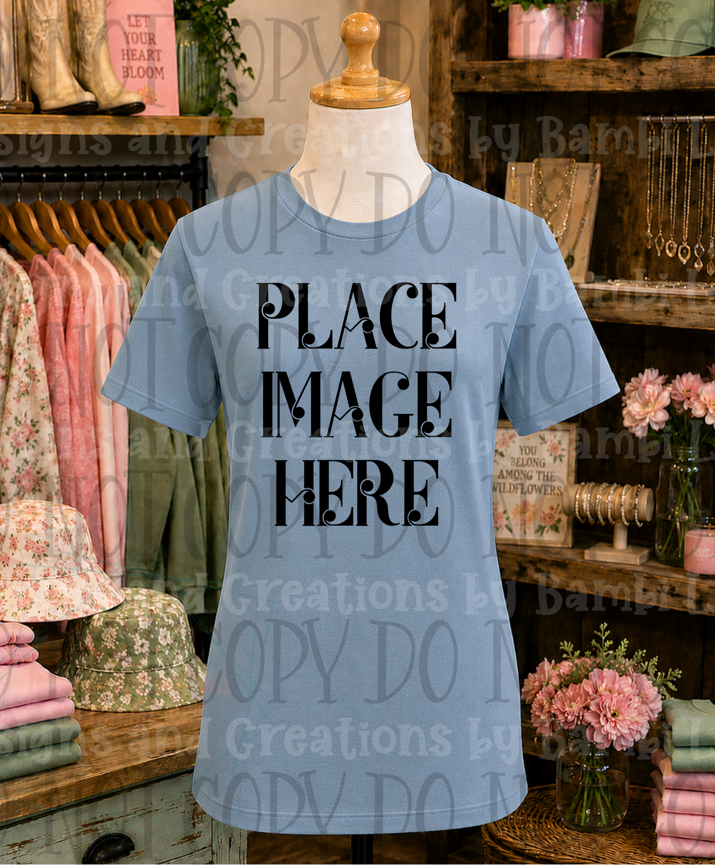 Just A Little Boutique Apparel Mock Ups (Bella Canvas and Gildan Brand)
