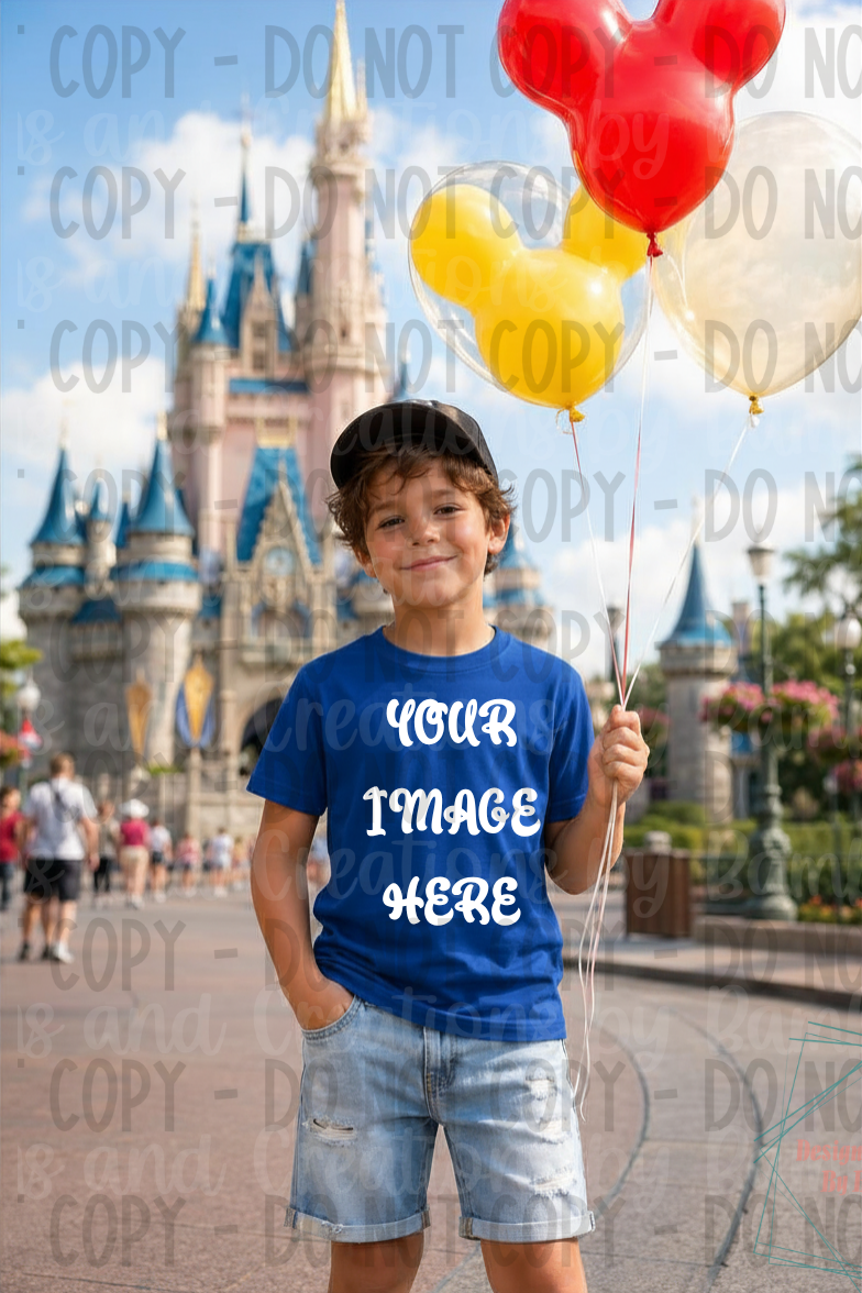 All Disney Theme Park Apparel Mock Ups