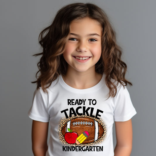 Ready to Tackle Kindergarten Completed Shirt- Kid