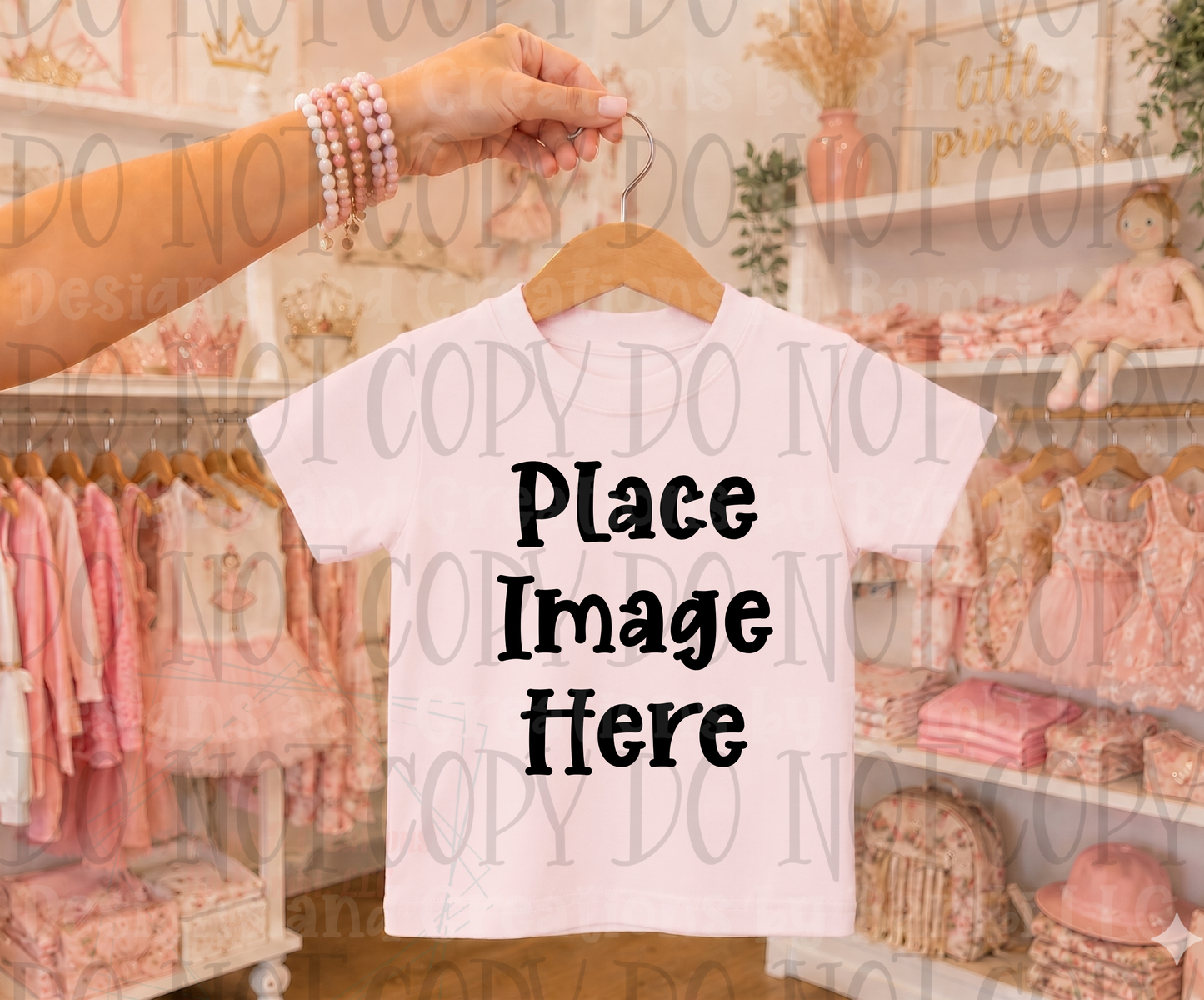 Variety of Boutique Style Shop Adult and Children Apparel Mock Ups (Various Brands)