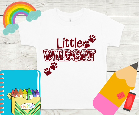 Little Wildcat Completed Shirt