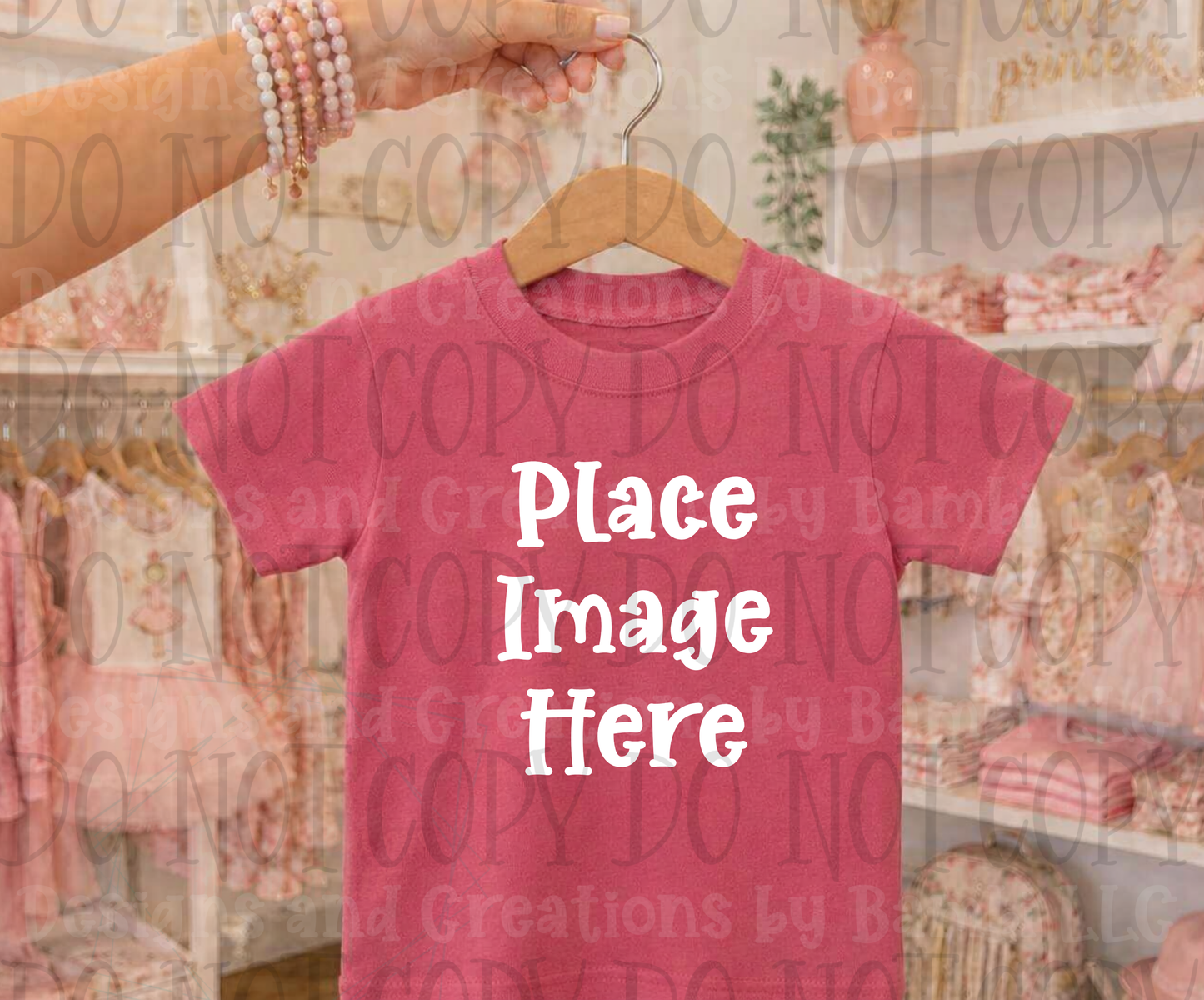 Variety of Boutique Style Shop Adult and Children Apparel Mock Ups (Various Brands)